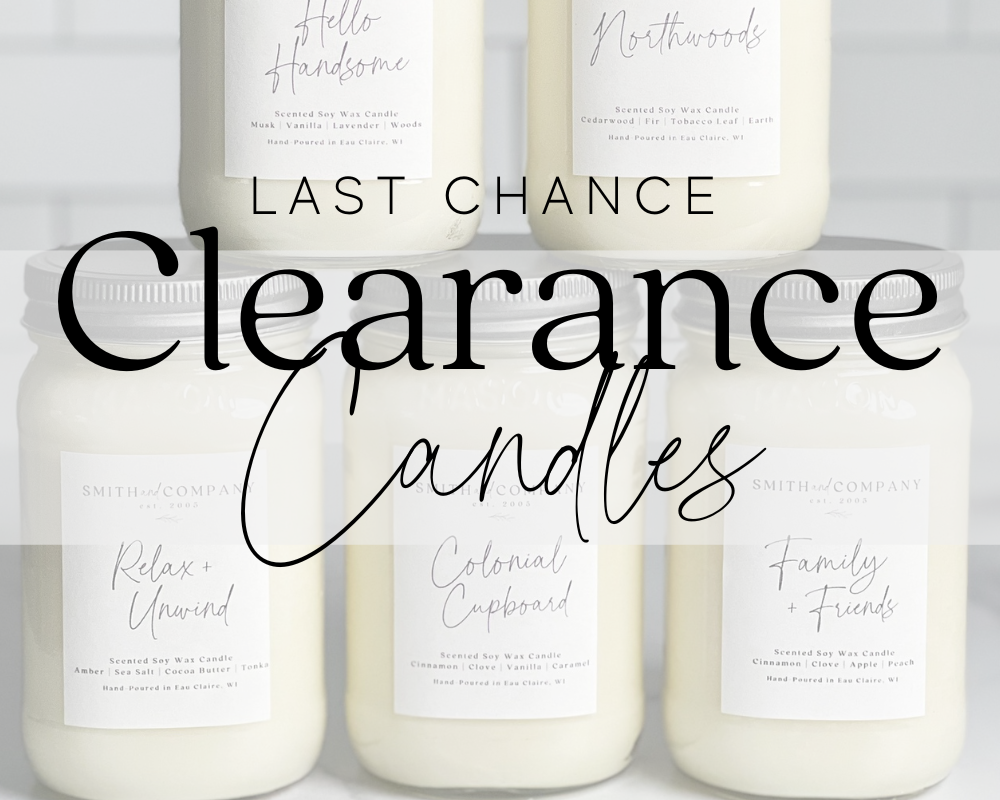 Clearance Mason Jar Candles Smith and Company